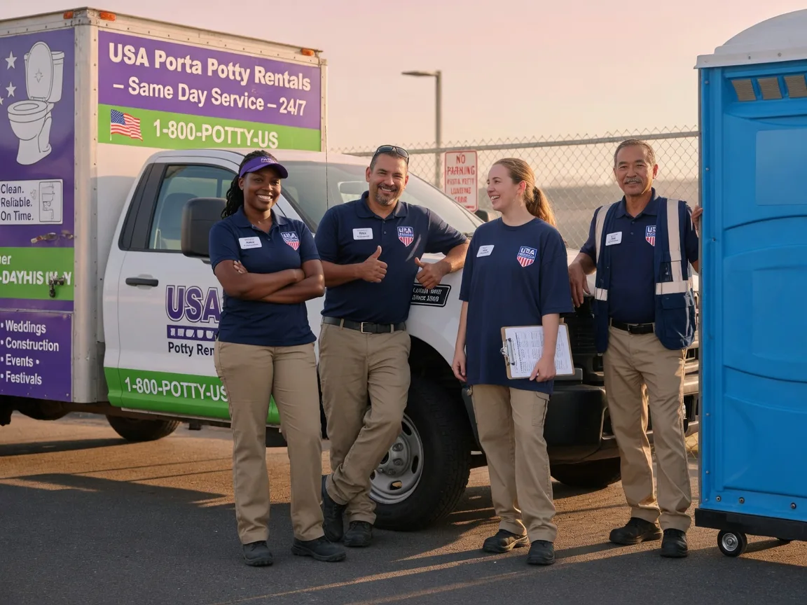 Porta Potty Rental company in Vernon, IL